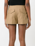 high-waisted shorts