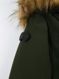 fur hooded jacket