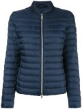 zipped padded jacket
