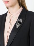 bicolour brooch