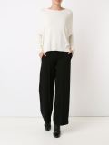 straight leg trousers