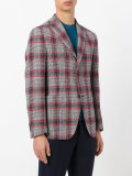 plaid blazer