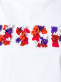 floral logo T-shirt 