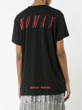 face print T-shirt