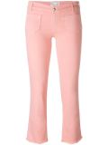 raw hem cropped jeans