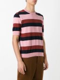 striped short sleeve jumper