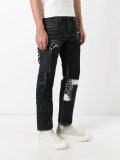 patchwork trousers