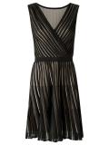 v neck sleeveless dress