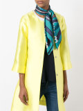 belt print scarf
