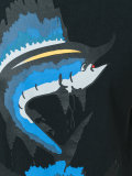 shark print T-shirt