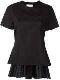 accordion pleat top