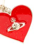 logo heart keyring