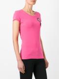 chest embroidered logo T-shirt