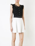 lace insert dress