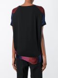 'Tartan' print blouse