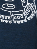 printed knitted sweater