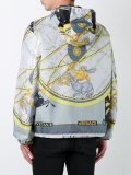 'Astrological' print windbreaker jacket