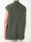 band collar T-shirt 