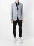 checked blazer 