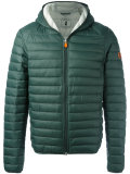 hooded padded jacket