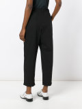 tailored cropped trousers