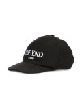 'the end' embroidery cap