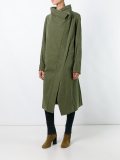 fur lined long coat