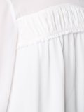 gathered front blouse 