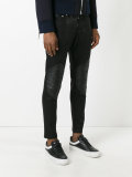 panelled biker trousers