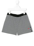 striped shorts
