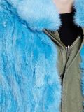 Reversible Rabbit Fur Parka