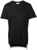 printed back hem T-shirt