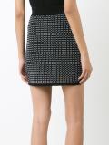 fitted knitted skirt