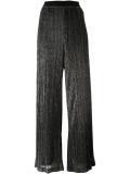 pleated palazzo pants