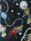 space print dress