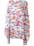 floral print shift dress