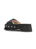 buckled detailing platform sandals