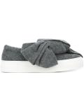 oversized bow sneakers