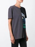 contrast patchwork T-shirt 