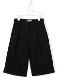 contrast piped trousers