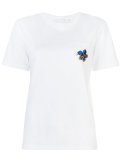 embroidered flower T-shirt 