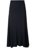 flared knit skirt 