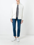 padded belted jacket