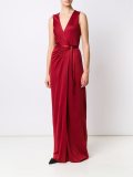 v-neck gown 