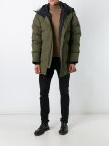 quilted zipped coat