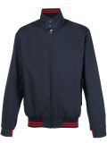 high collar bomber jacket