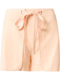 tie fastening skorts