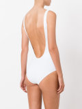 flamingo print swimsuit