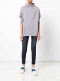 wide neck sweatshirt