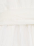bow-waist tulle dress